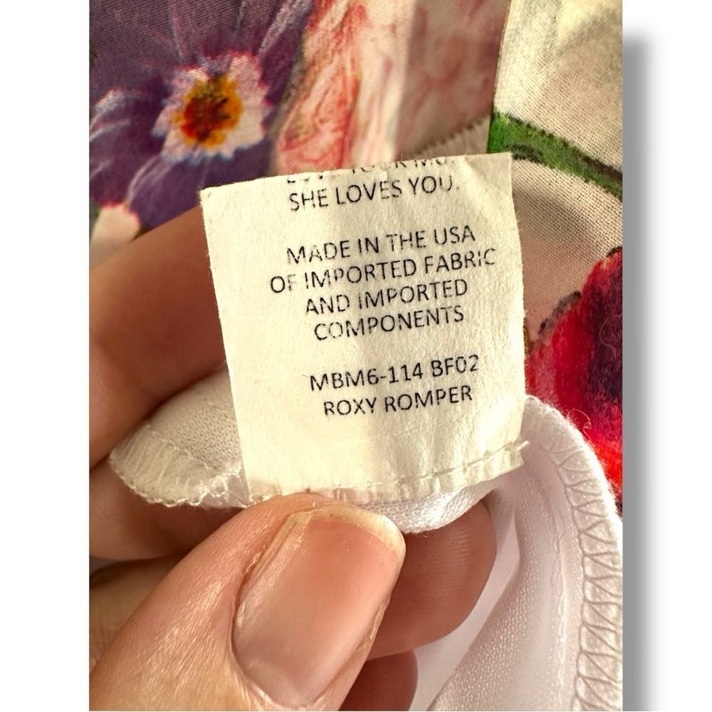 Show Me Your MuMu Floral Romper - Pink, Purple, Yellow - Picture 5 of 12